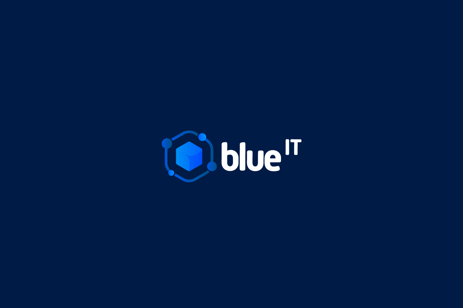 logo blue it